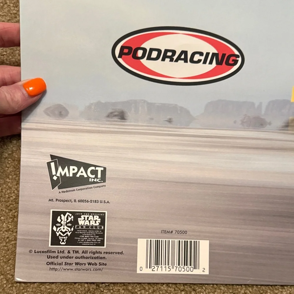 Star Wars Podracing Scene Folder